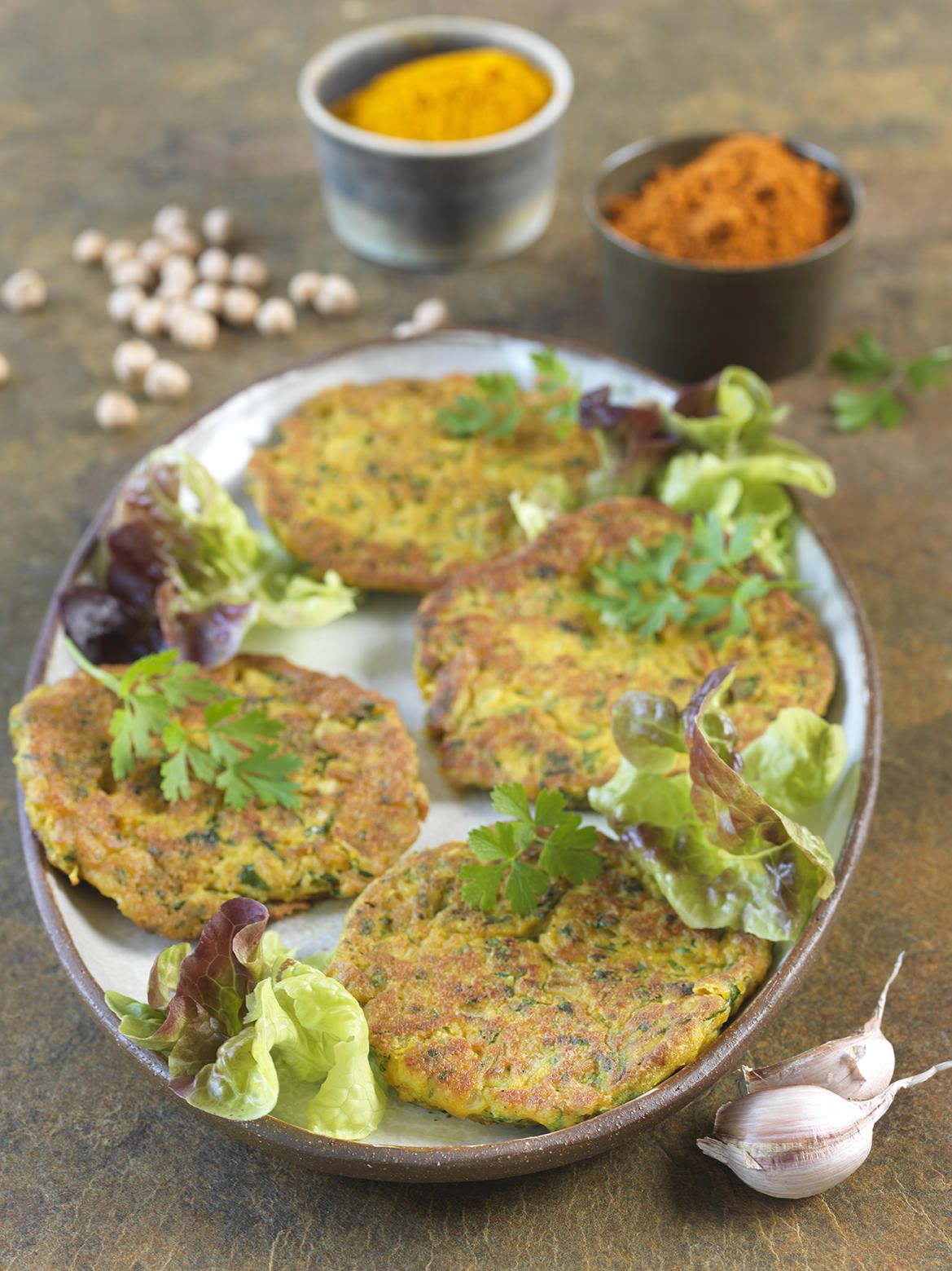 Croquettes de pois chiches Croquettes de pois chiches